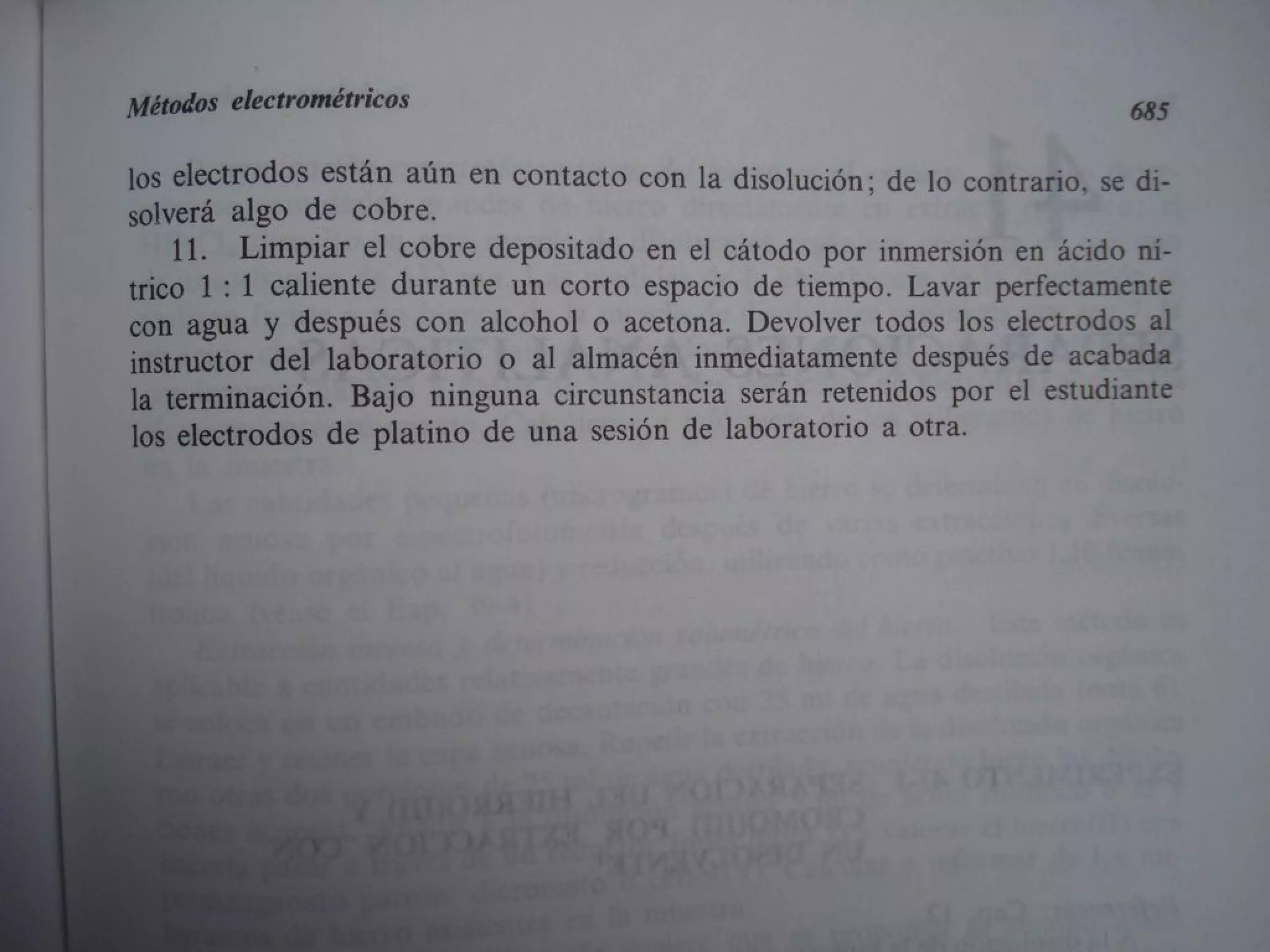 Analisis Quimico de AYRES