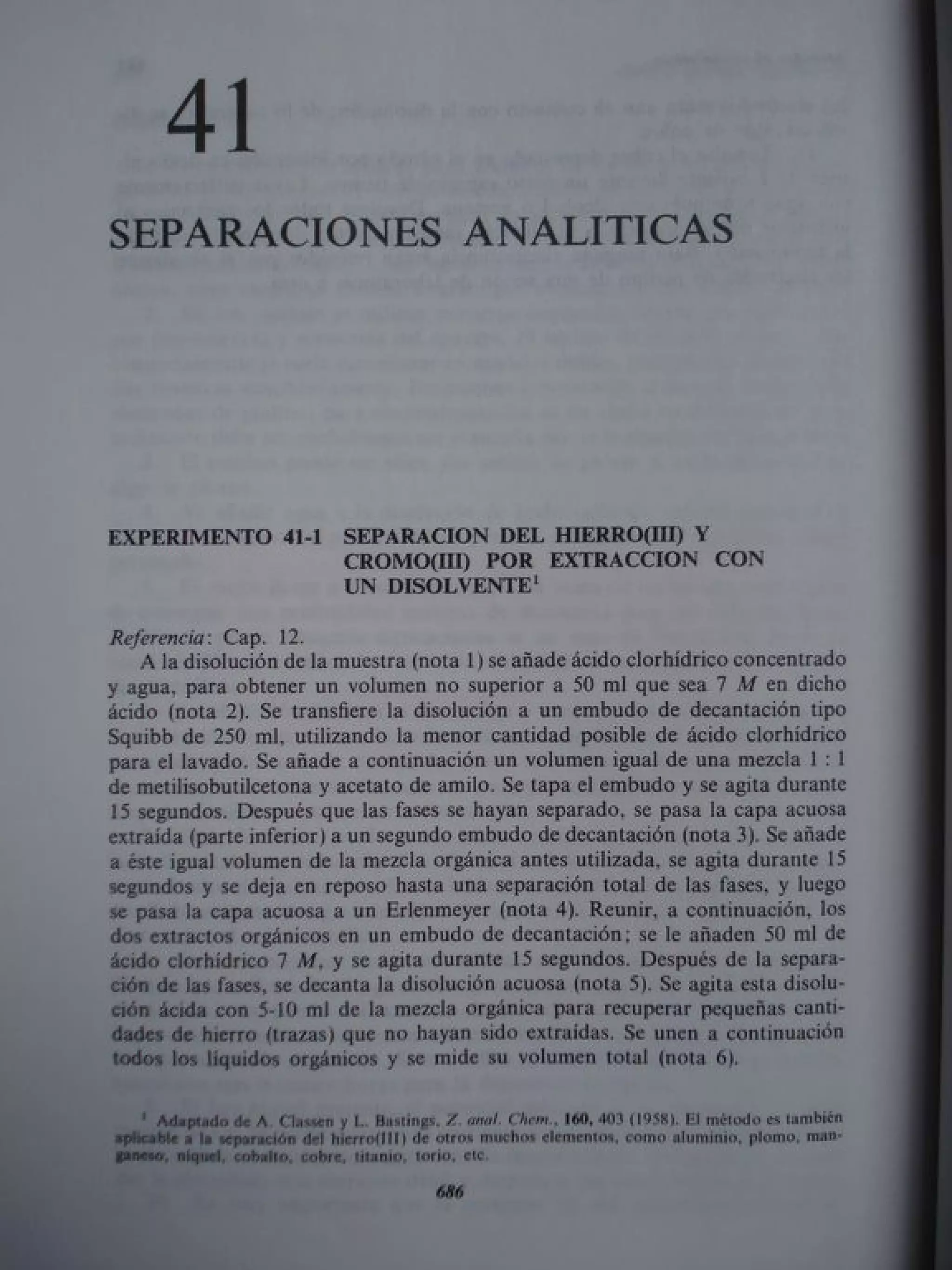 Analisis Quimico de AYRES