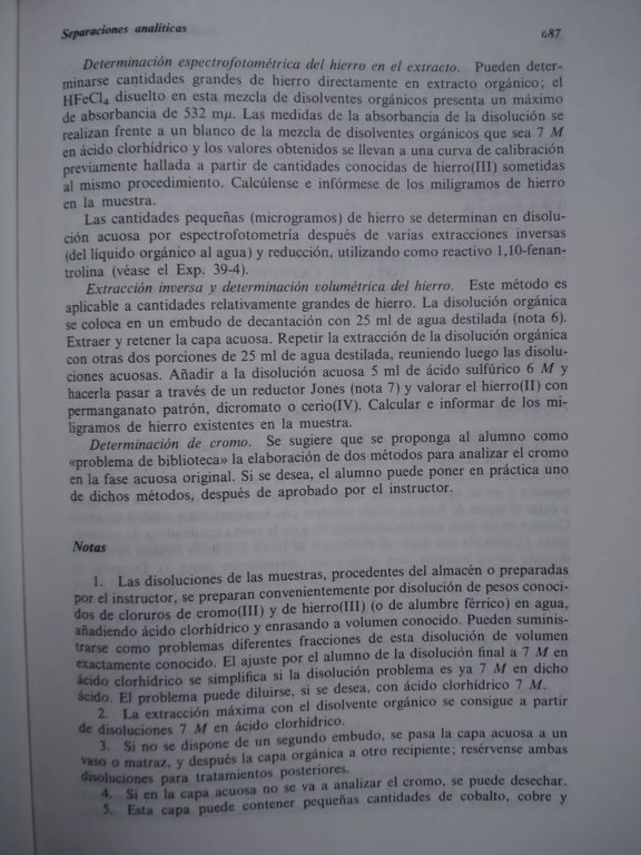 Analisis Quimico de AYRES