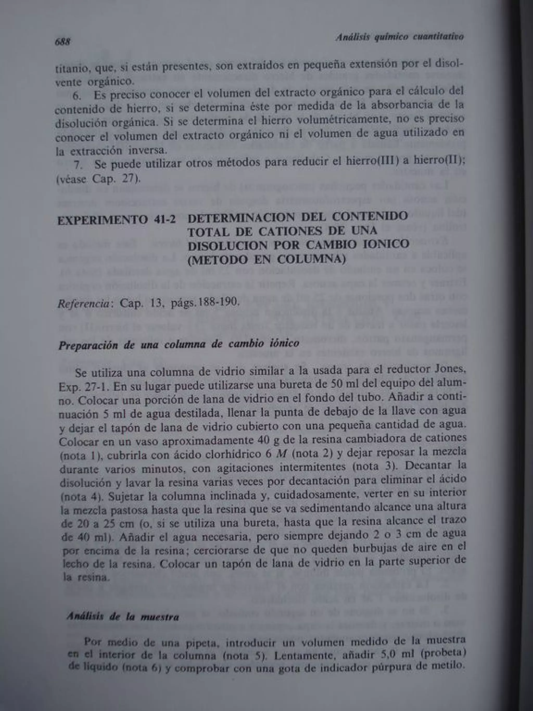 Analisis Quimico de AYRES