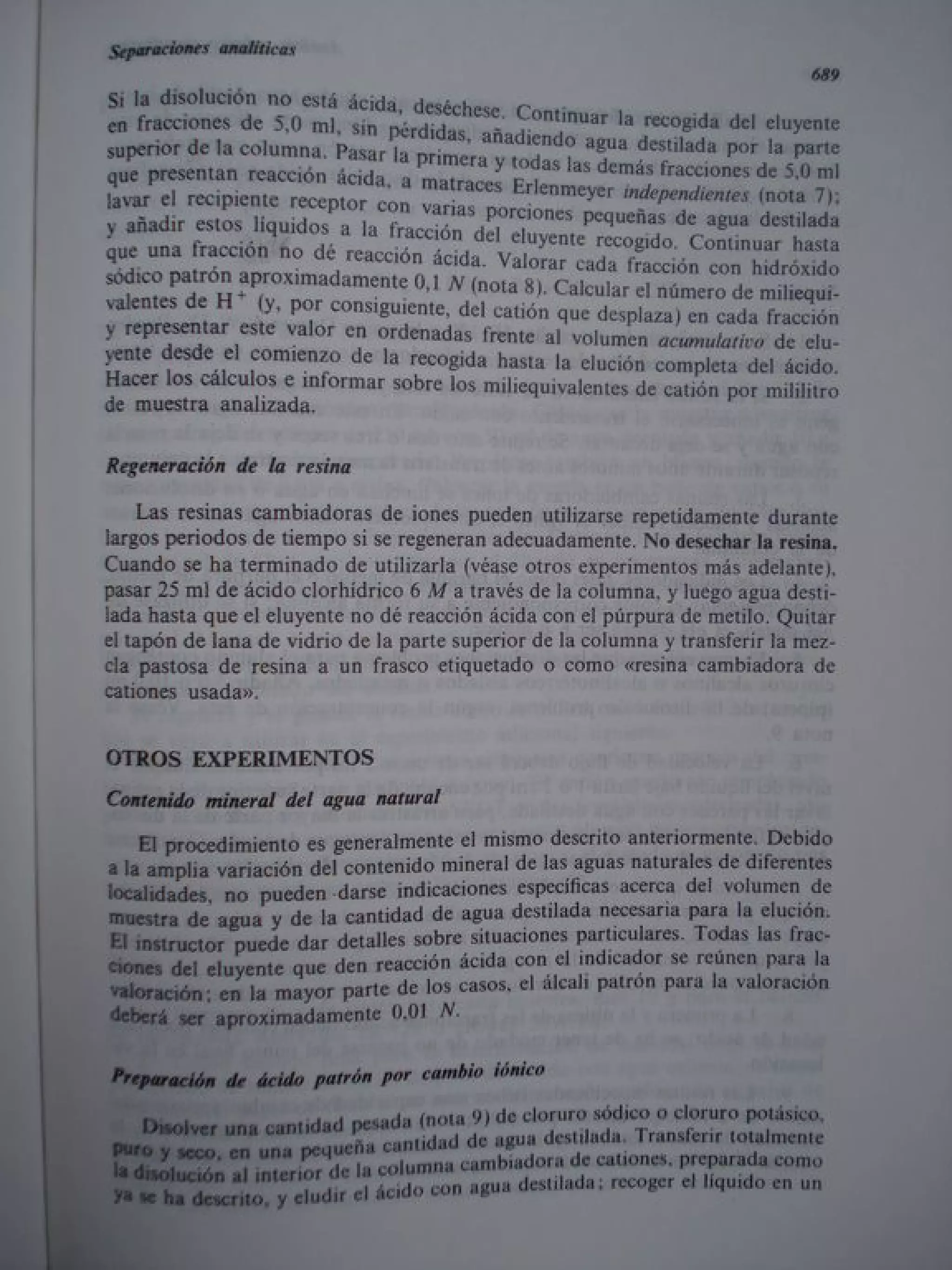 Analisis Quimico de AYRES