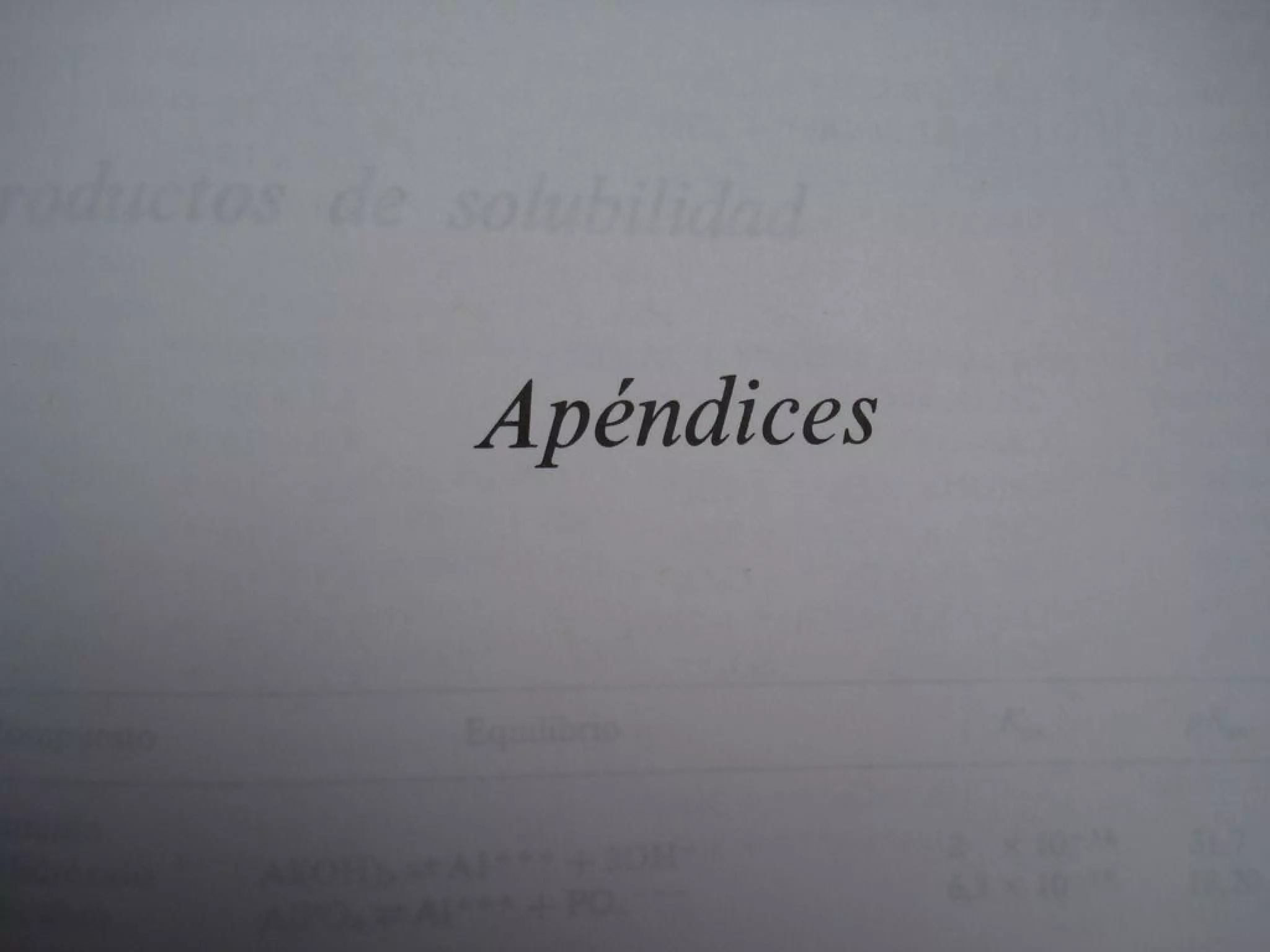 Analisis Quimico de AYRES