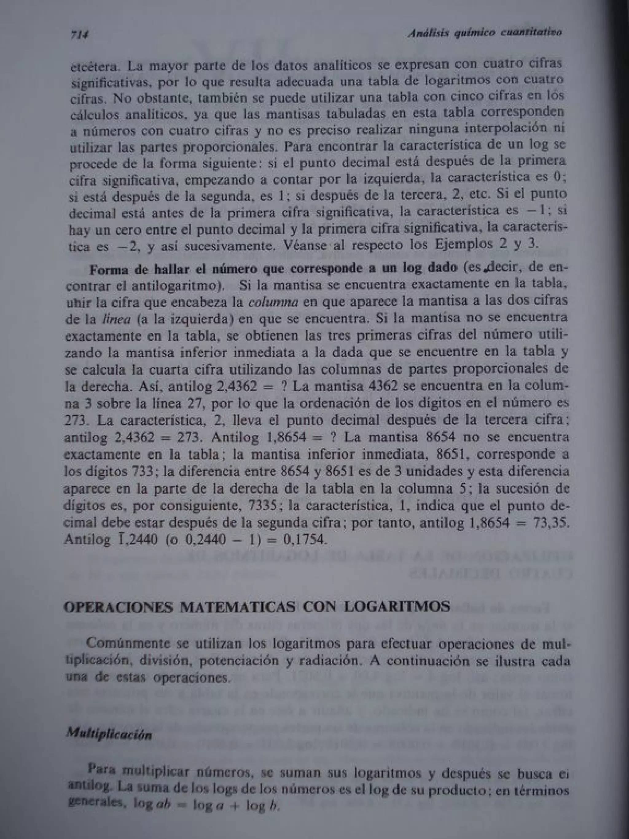 Analisis Quimico de AYRES