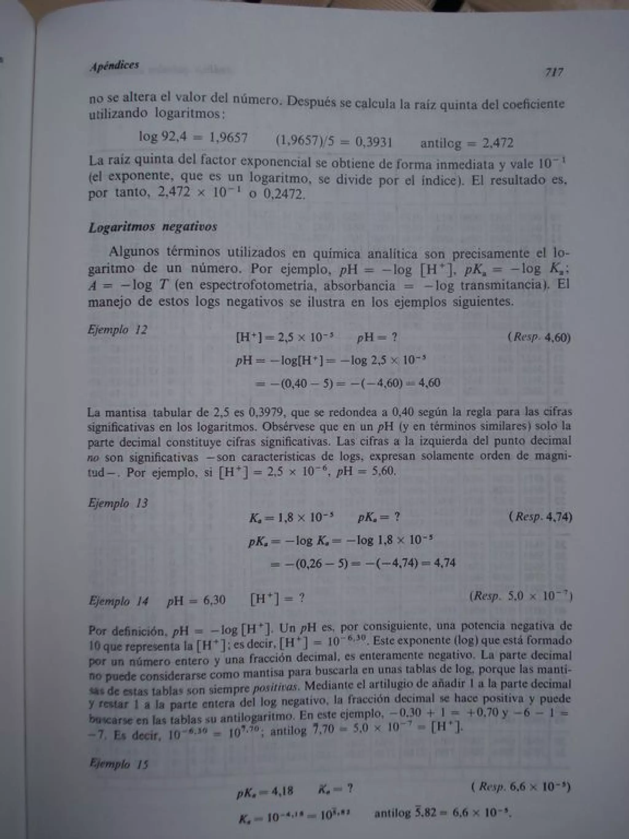 Analisis Quimico de AYRES