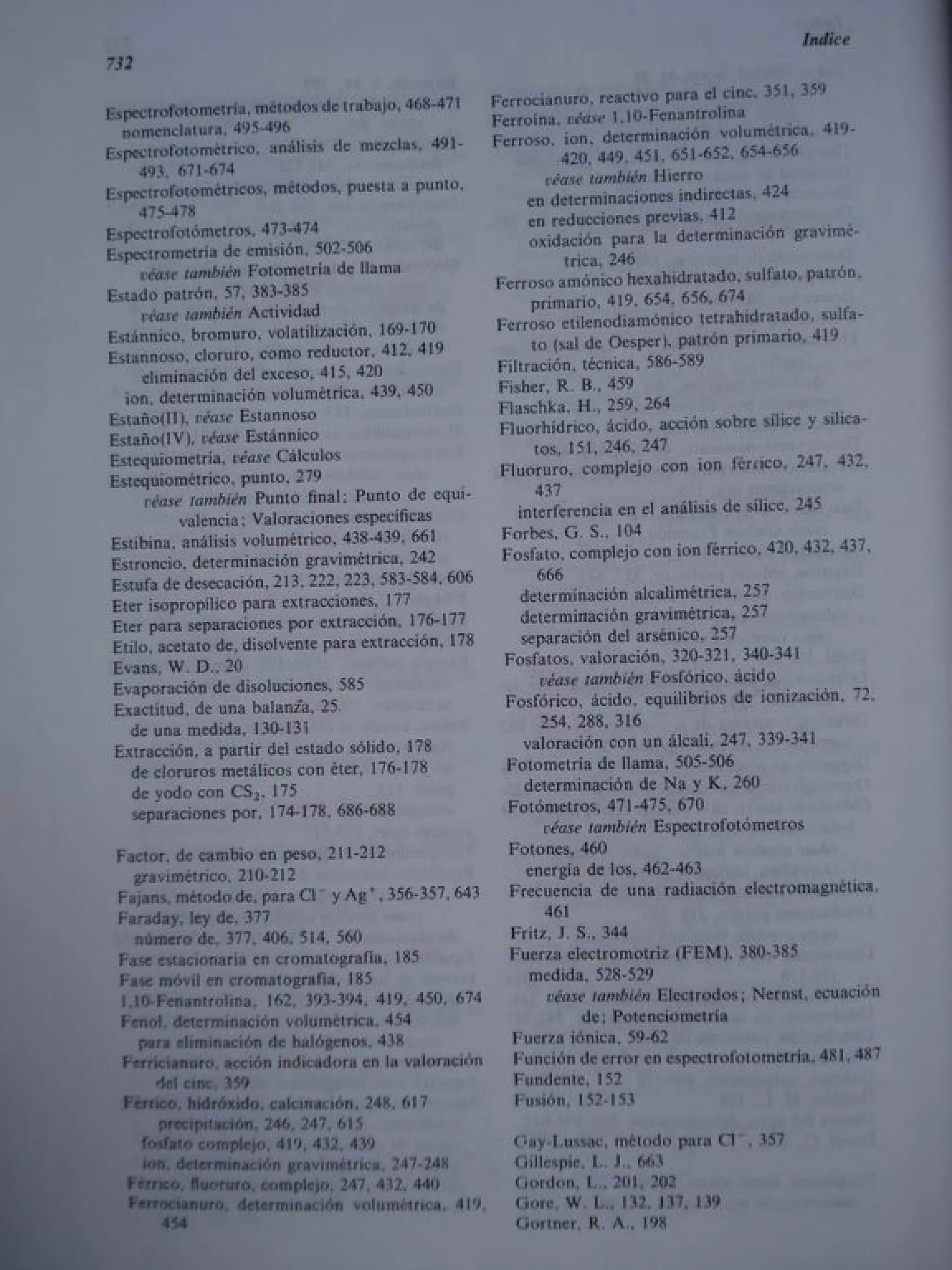 Analisis Quimico de AYRES