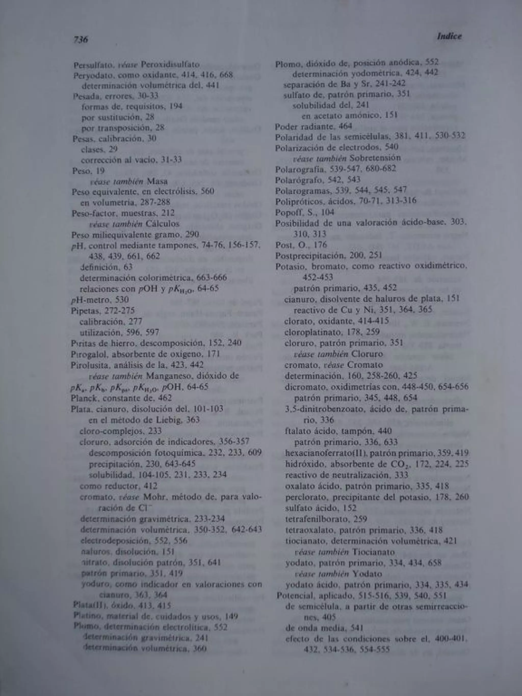 Analisis Quimico de AYRES