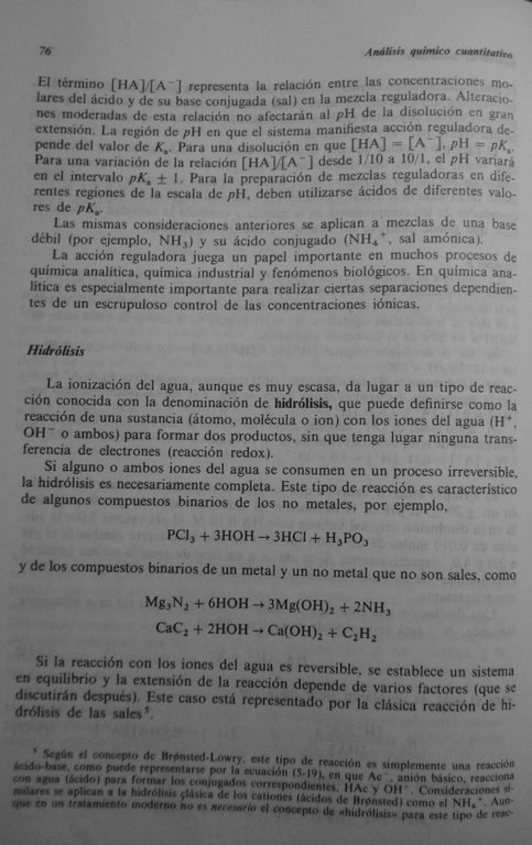 Analisis Quimico de AYRES