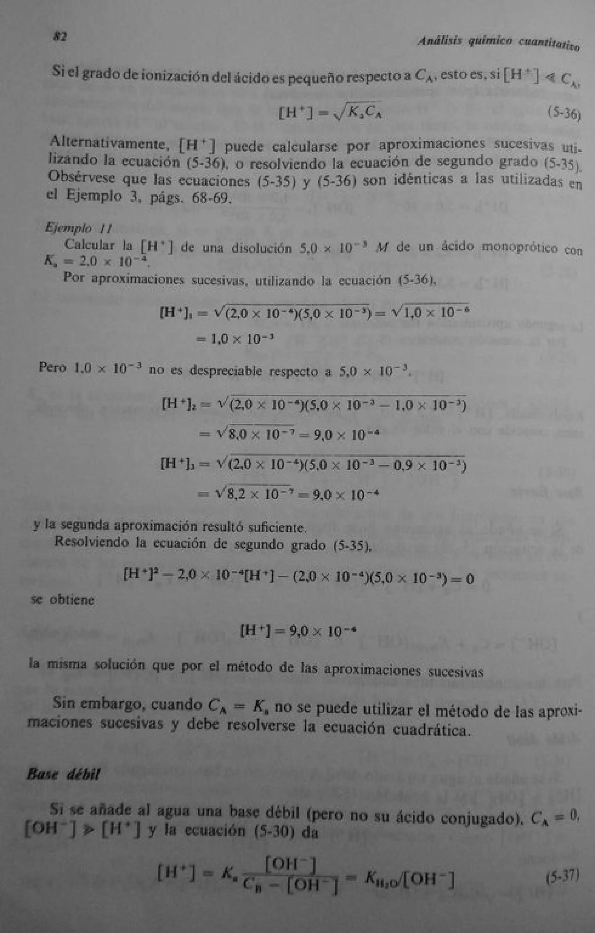 Analisis Quimico de AYRES