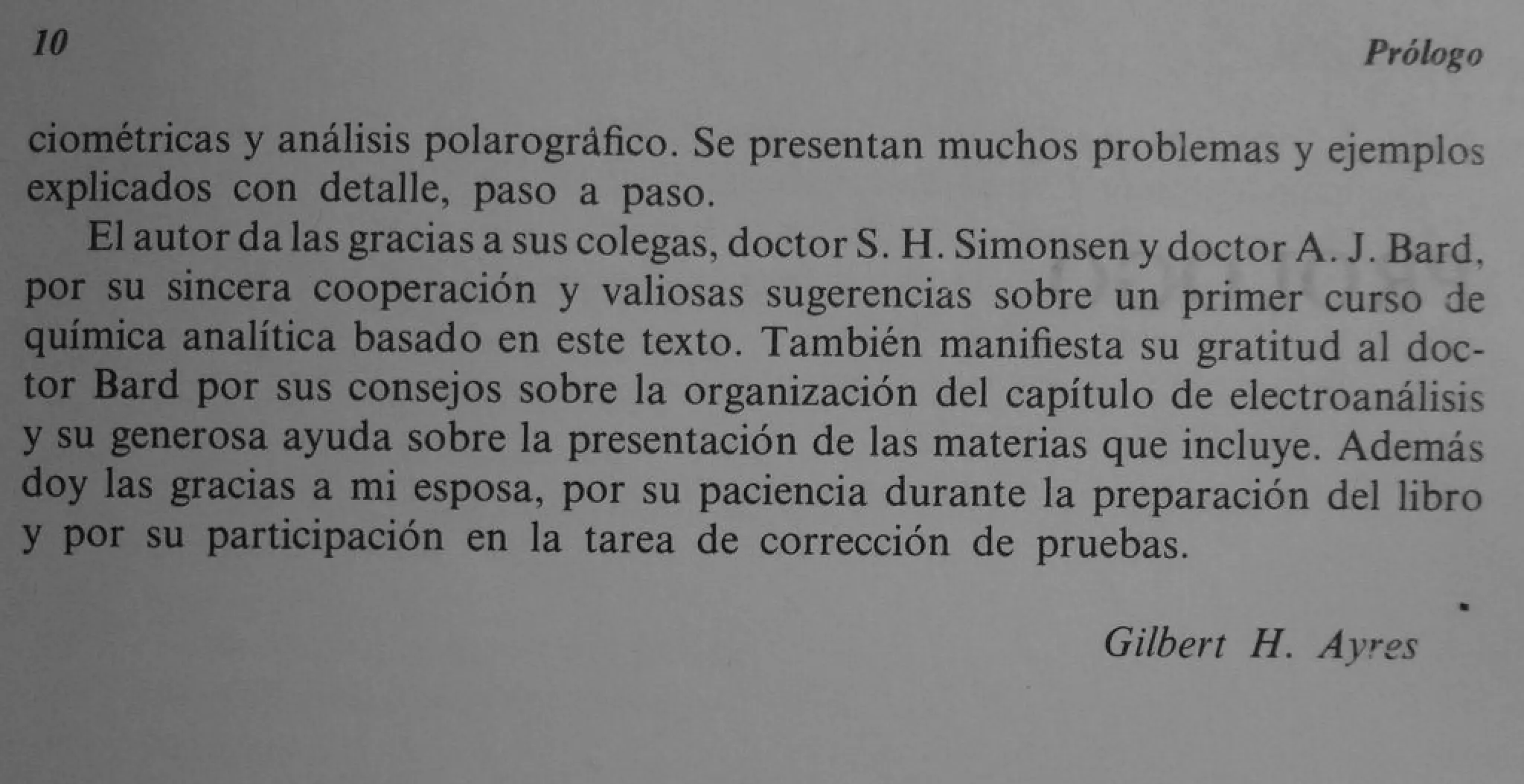 Analisis Quimico de AYRES