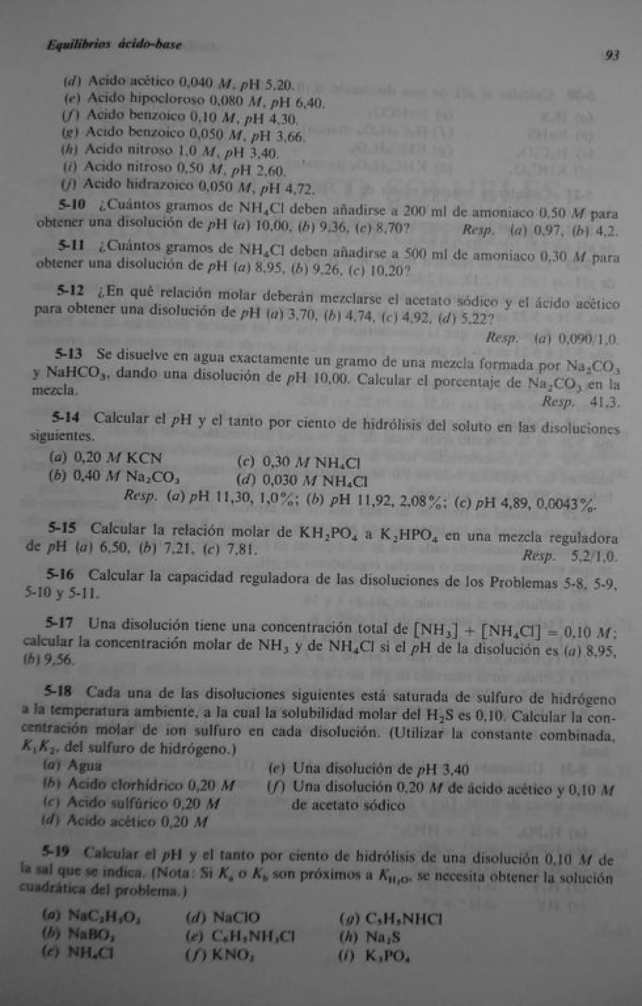 Analisis Quimico de AYRES