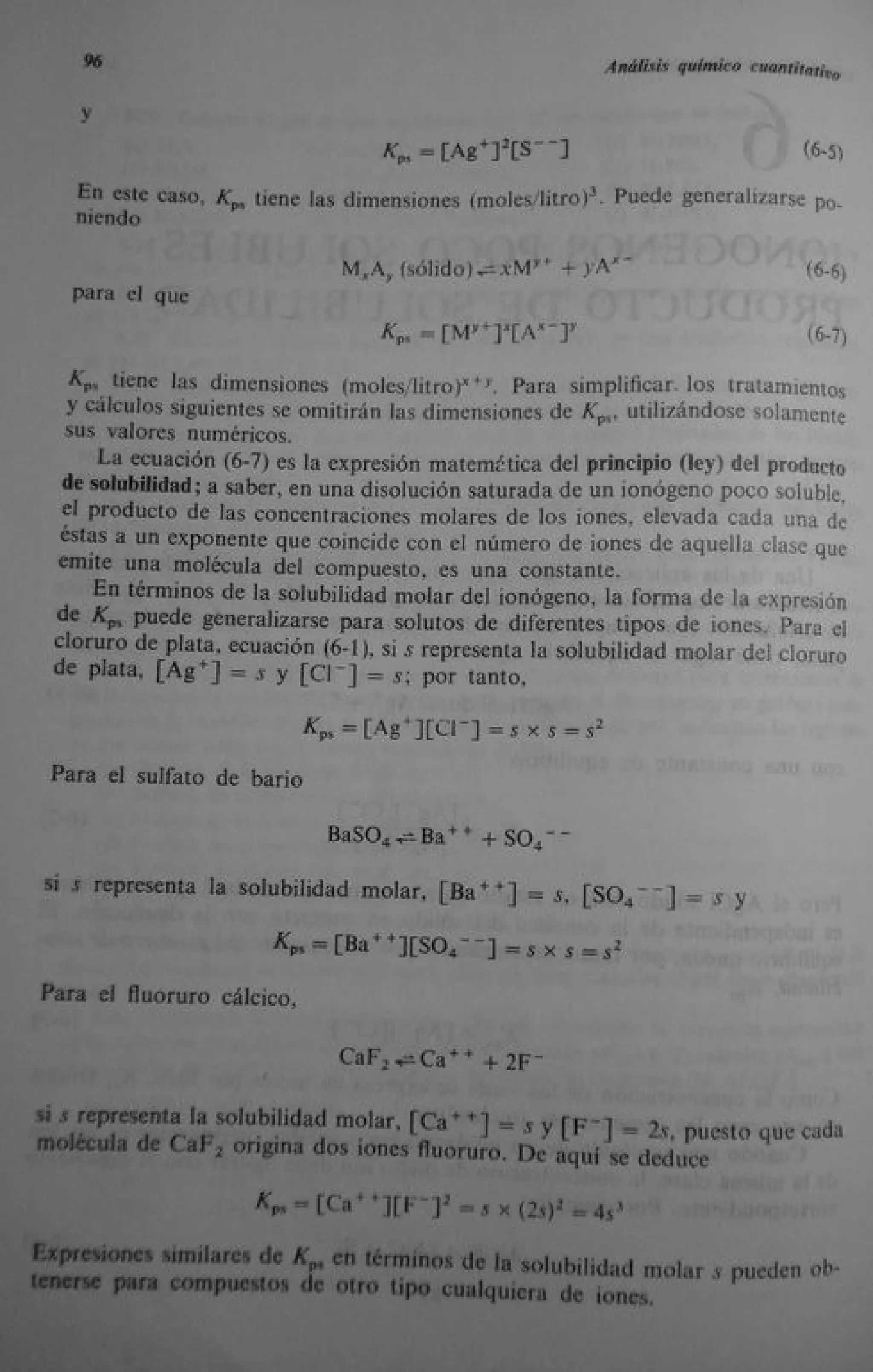 Analisis Quimico de AYRES