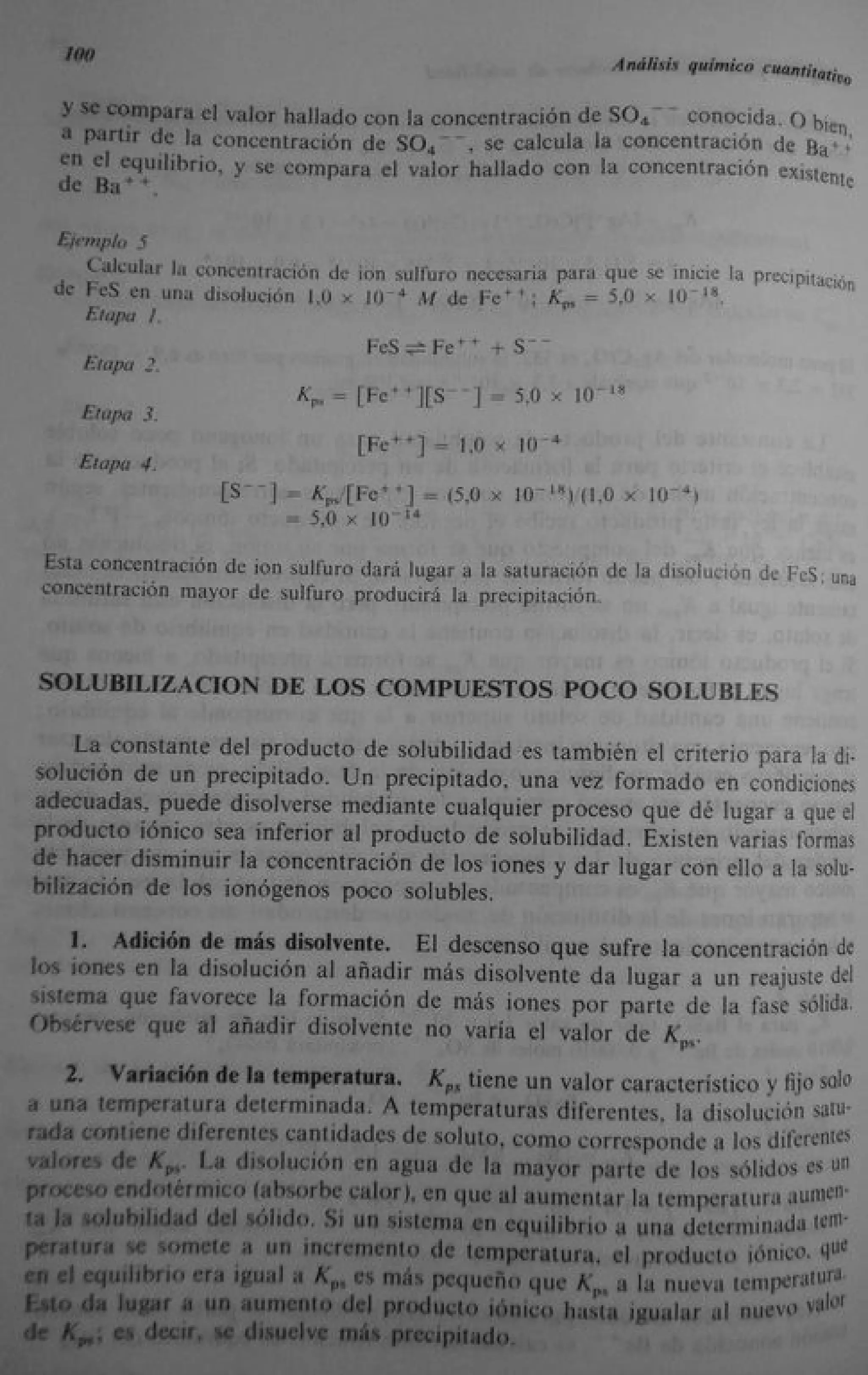 Analisis Quimico de AYRES