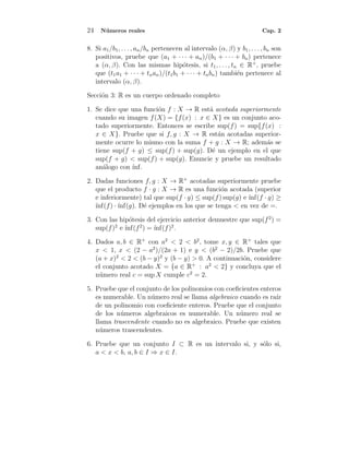2b R Analisis real elon lages | PDF
