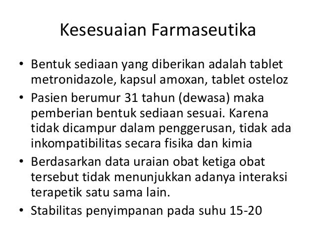 Analisis resep