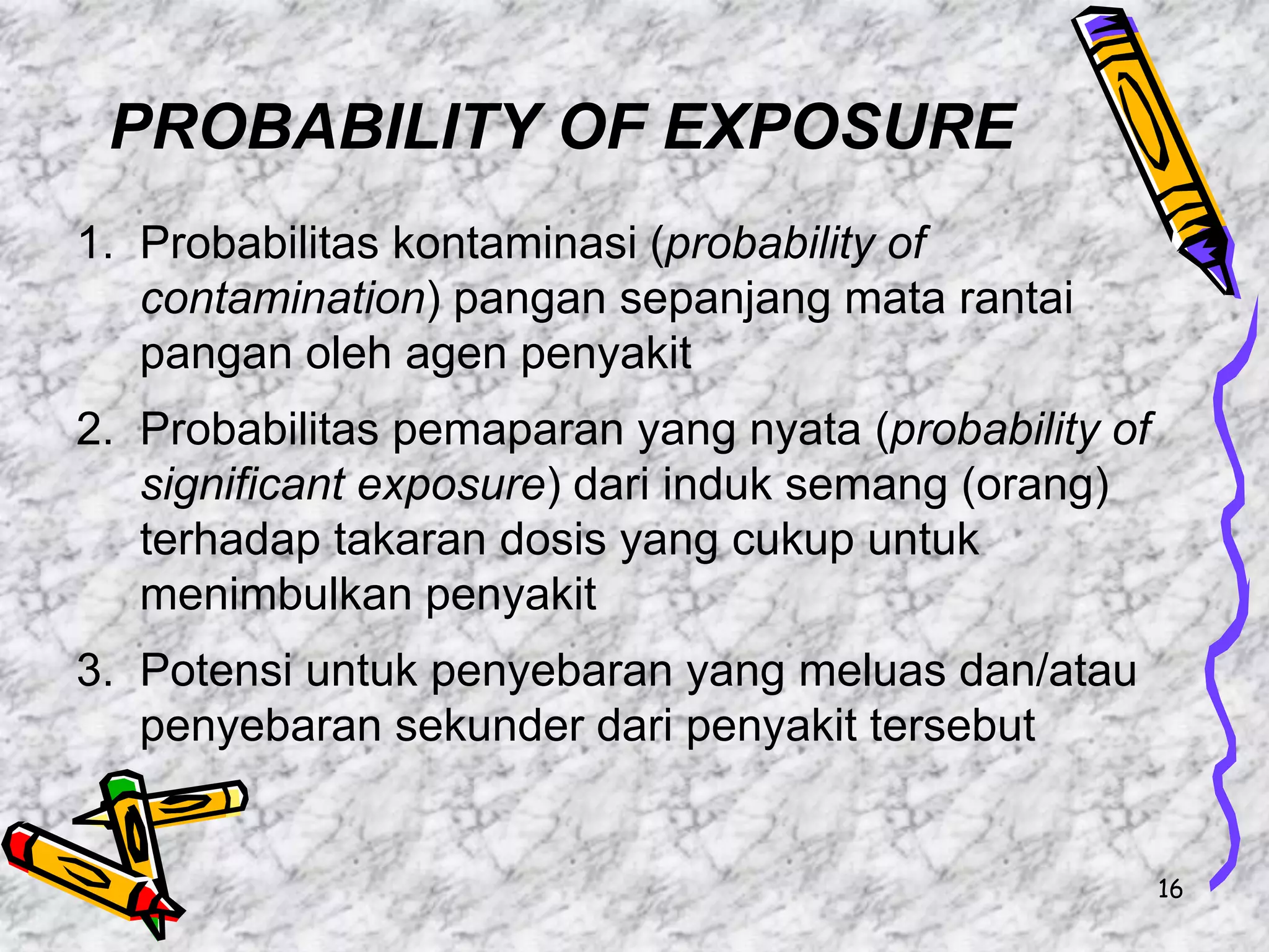 Analisis Risiko Pangan Hewani - BPPH R-4 Yogyakarta, 31 Mei 2004 | PDF