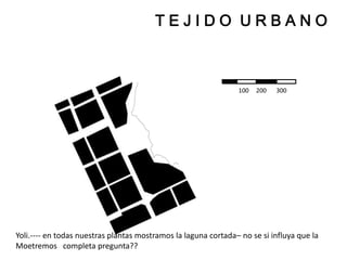 TEJIDO URBANO



                                                                100   200   300




Yoli.---- en todas nuestras plantas mostramos la laguna cortada– no se si influya que la
Moetremos completa pregunta??
 