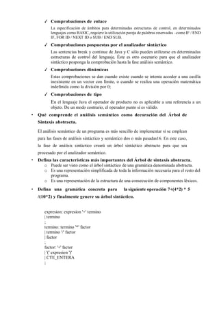 Analisis semantico | PDF