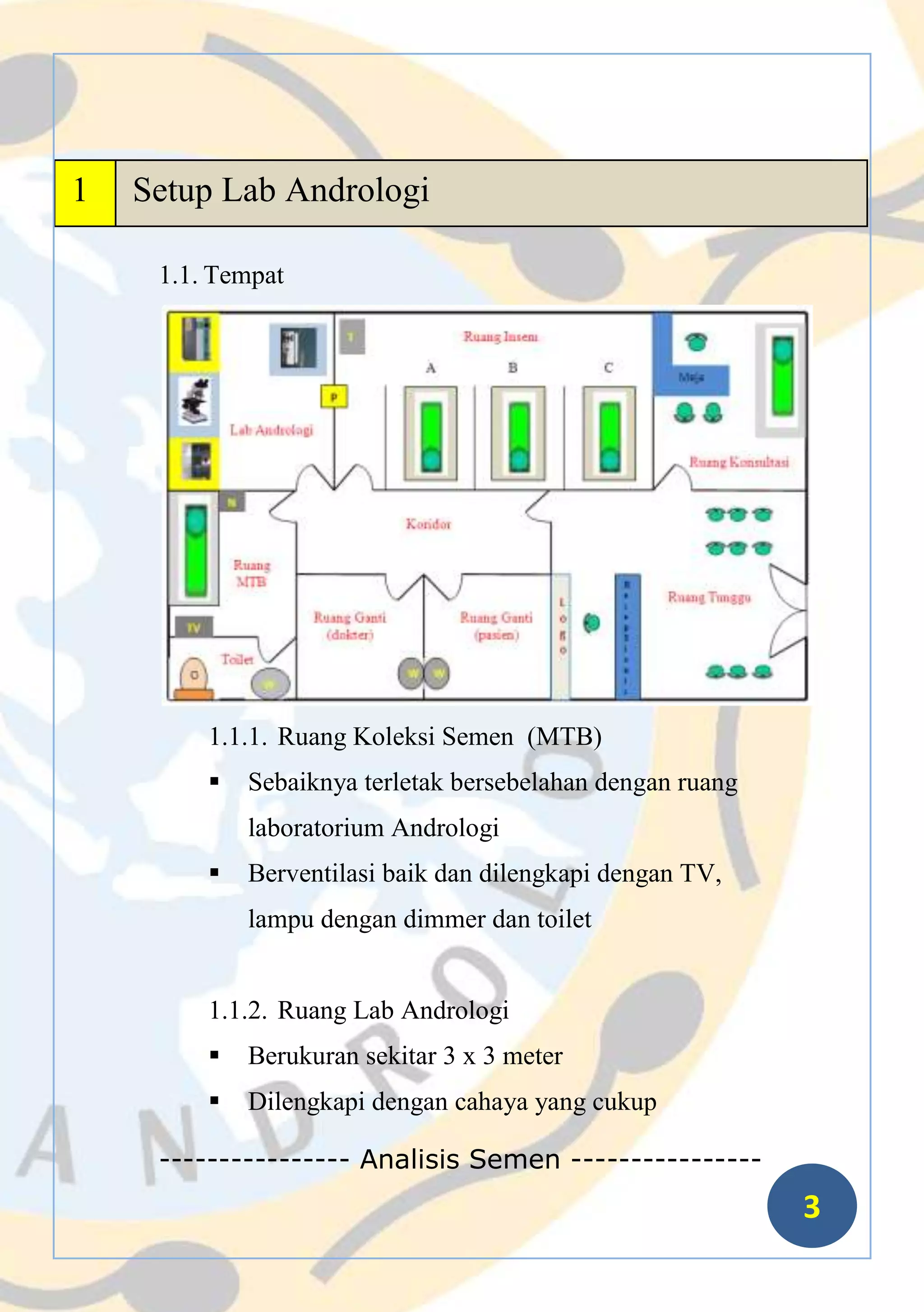 Ruang Koleksi Semen (MTB)
