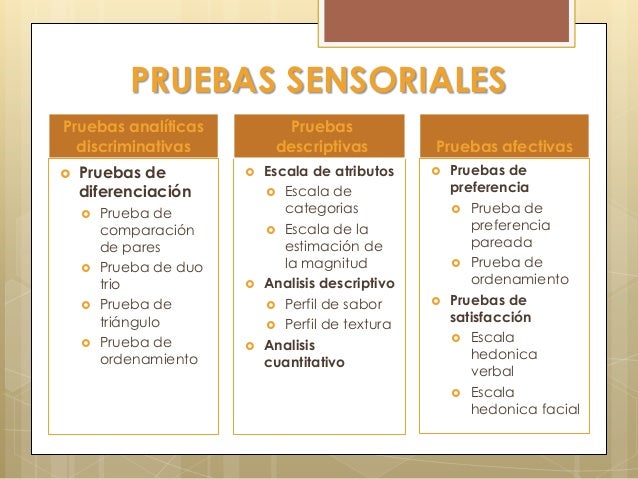 Analisis sensorial