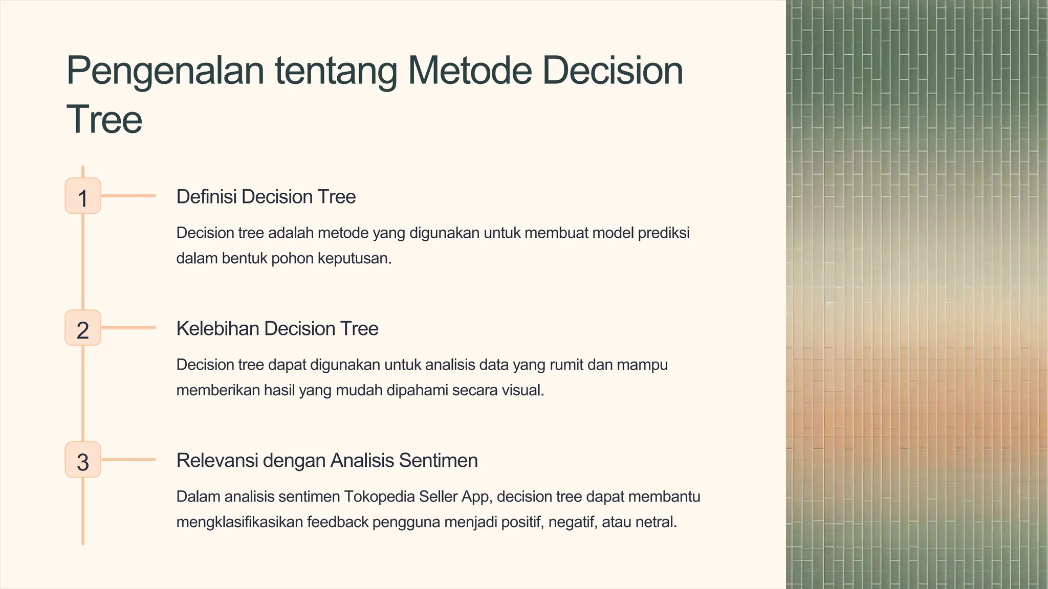 Metode Tree Analisis Sentimen Aplikasi Tokopedia Seller.pptx