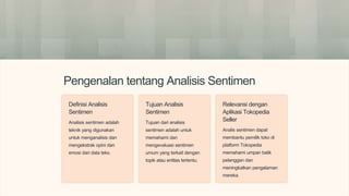 Analisis Sentimen Aplikasi Tokopedia Seller.pptx