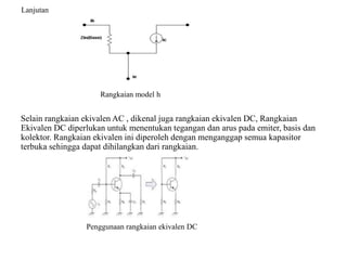 Analisis sinyal sinyal kecil | PPT