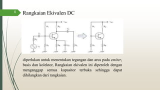 Analisis sinyal kecil | PPTX