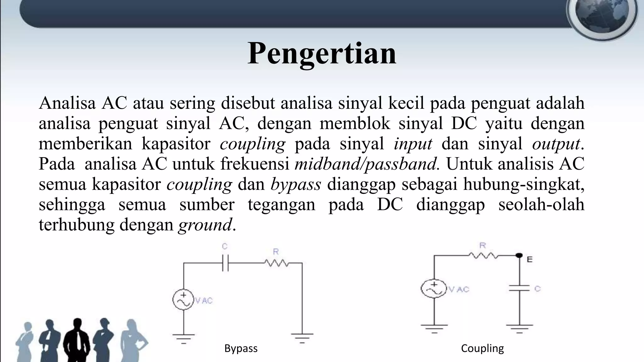 Analisis sinyal kecil | PPTX