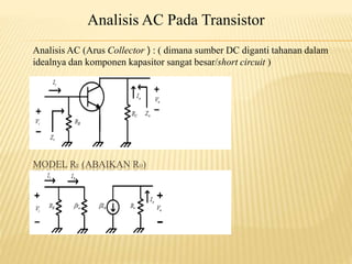 Analisis Sinyal Kecil | PPTX