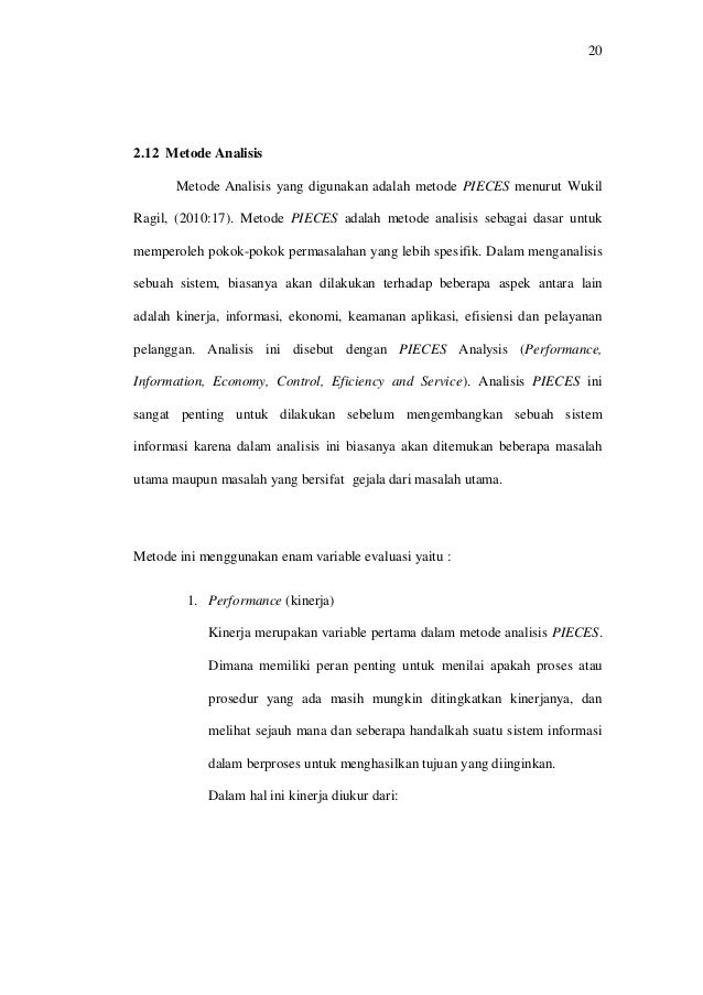 Analisis Sistem Informasi Akademik Online