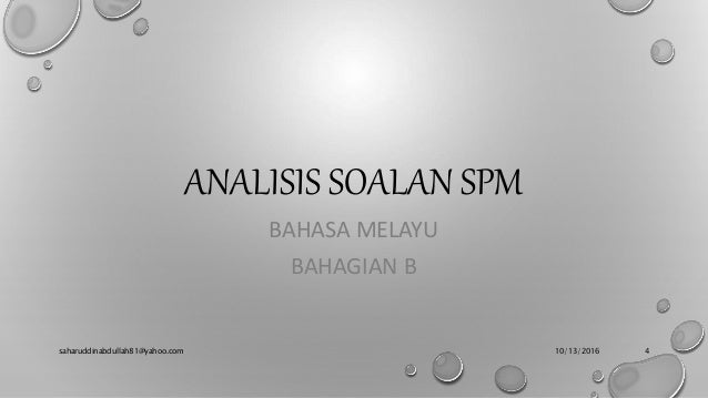 Analisis Soalan Spm Bahasa Melayu 2018  legsploaty
