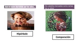 Hipérbole
Comparación
 