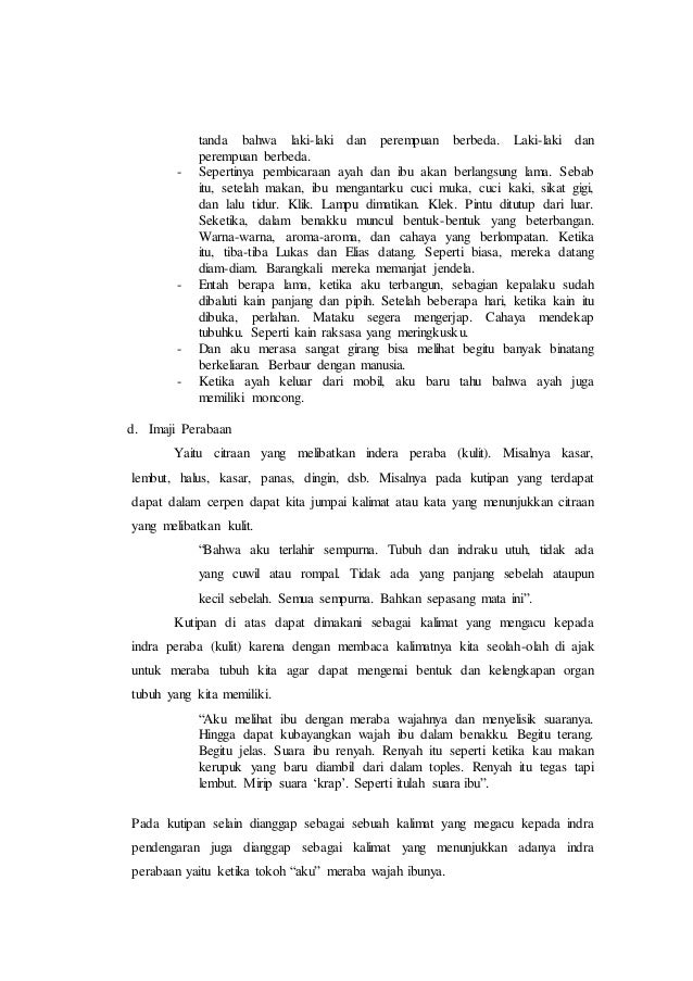 Unsur Intrinsik Dan Ekstrinsik Cerpen Dua Wajah Ibu