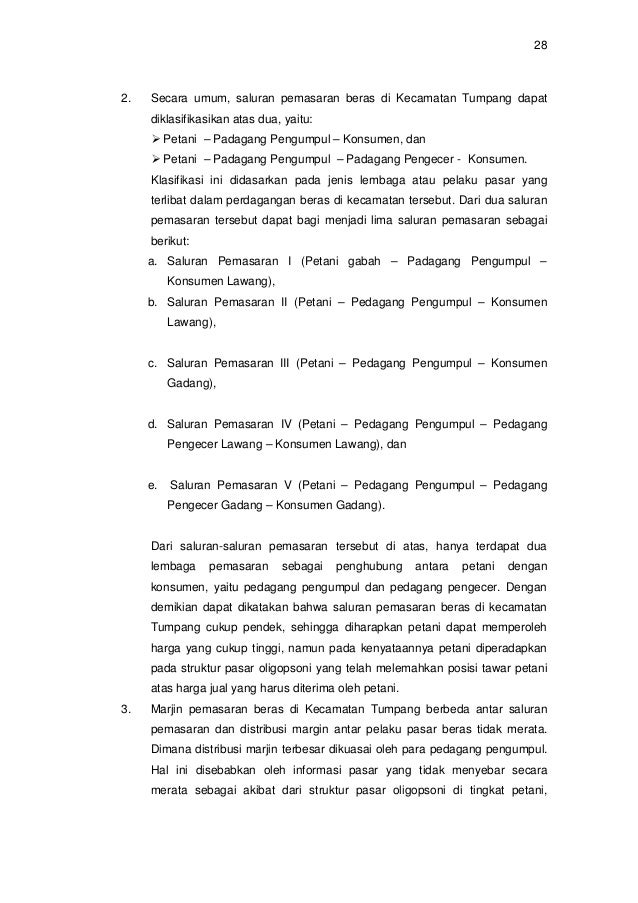 Analisis Struktur Pasar