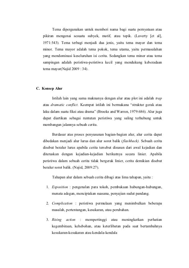 Analisis Strukutural Cerpen Cermin Api Cermin Sunyi Karya Trianit