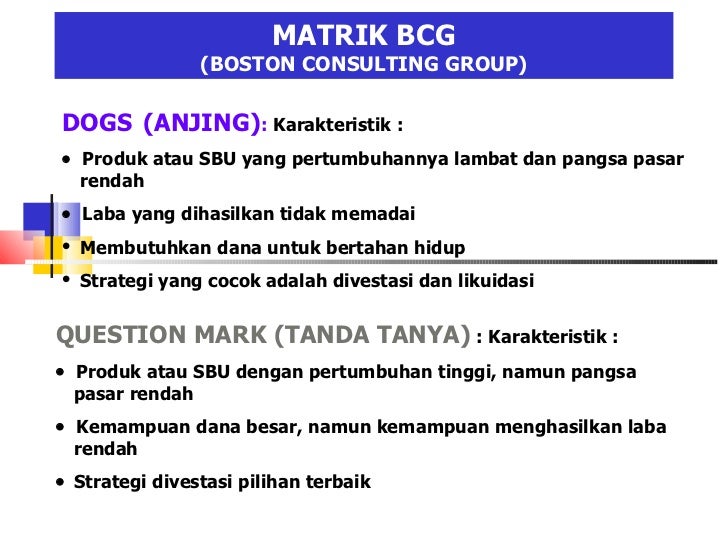 Strategi matrik laba laba matriks laba