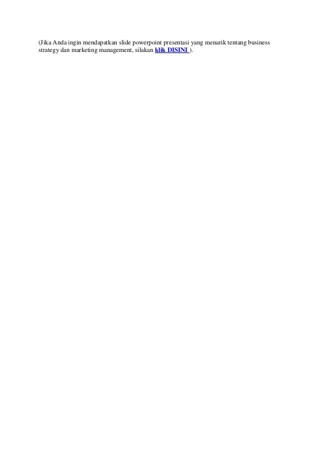 Analisis swot