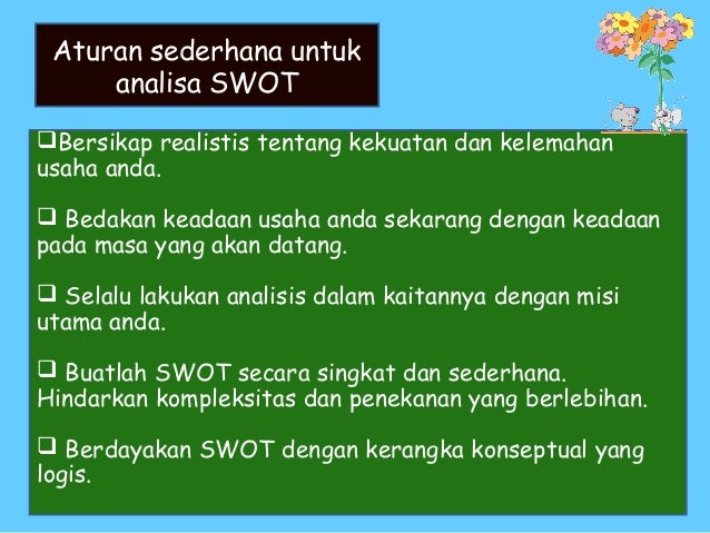 Analisis Swot