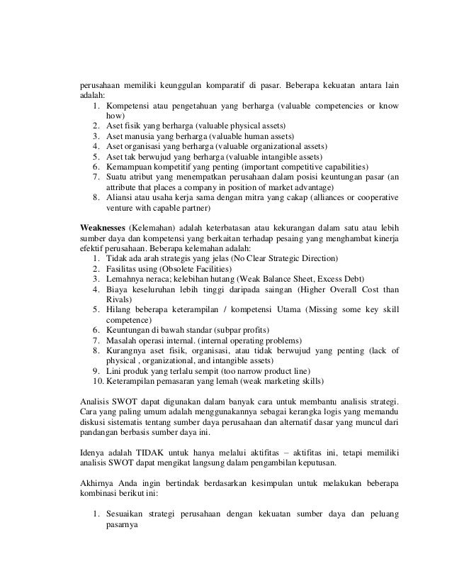 Adrianto Hapzi Ali Analisis Swot Pt Xyz Universitas Mercu Buana