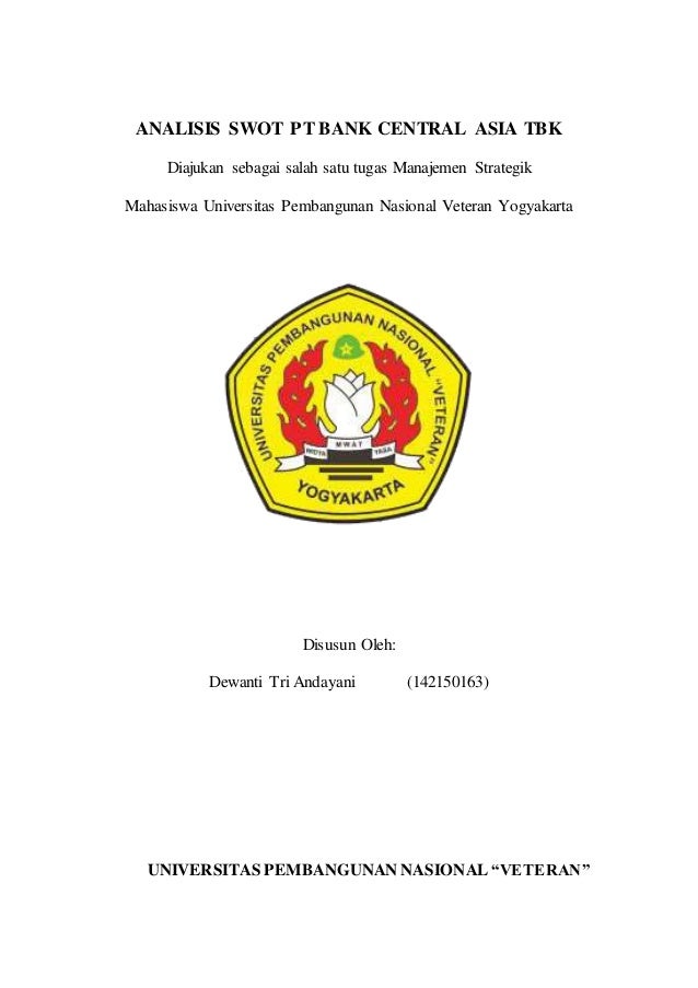 Analisis Swot Pt Bank Central Asia Tbk