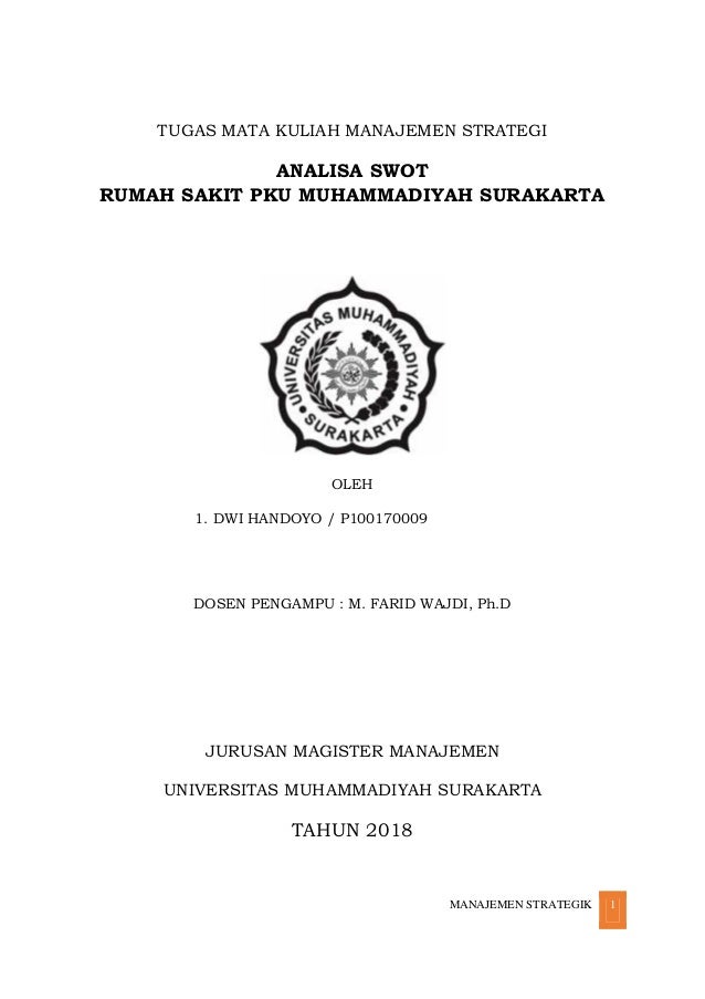 Analisis Swot Renstra