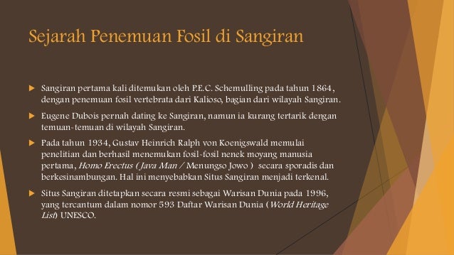 Sejarah Indonesia Kelas X - Analisis Temuan Fosil di Sangiran