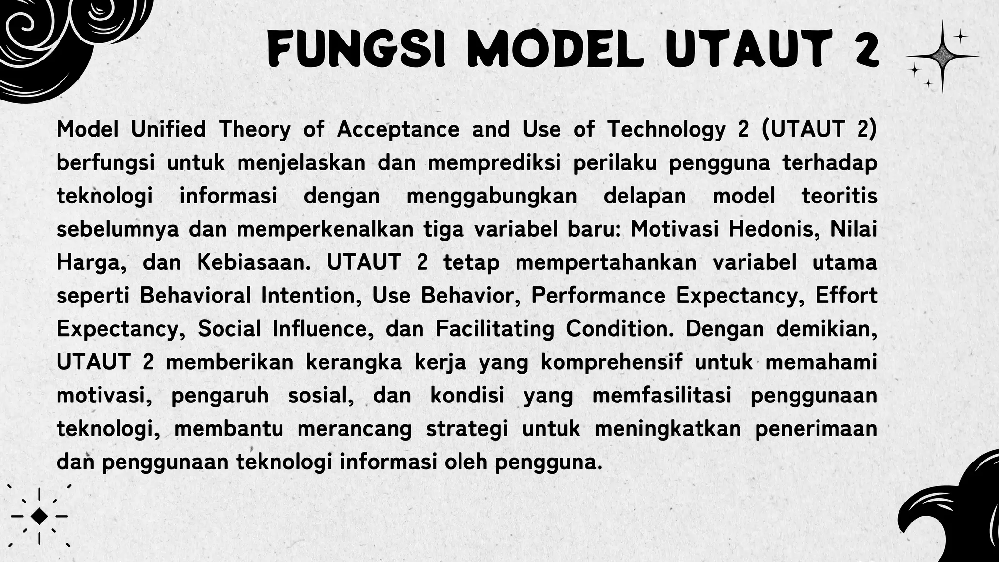 Analisis Fungsi, variabel, objek penelitian dan perbedaan UTAUT 2.pdf