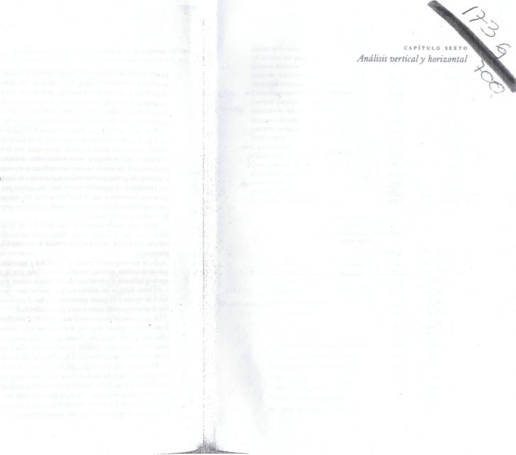 Analisis vertical y horizontal