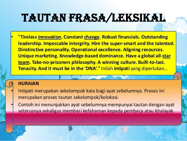 Analisis wacana bahasa melayu