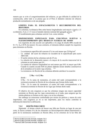 Analisis y diseño de columnas