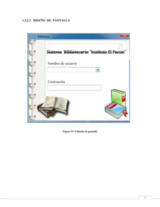 Analisis y diseño de sistema bibliotecario | DOCX