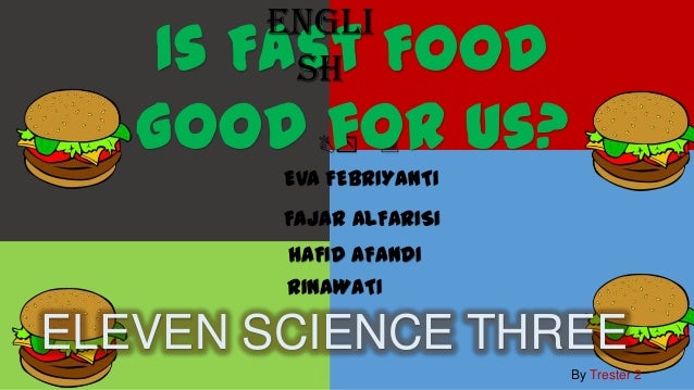 Analitical exposition fast food