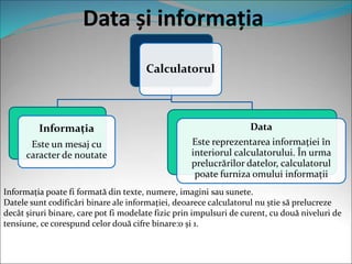 Analiza informaiei | PPT
