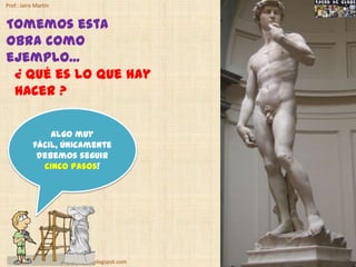 Prof.: Jairo Martín


Tomemos esta
obra como
ejemplo...
 ¿ Qué es lo que hay
 hacer ?


               Algo muy
          ...